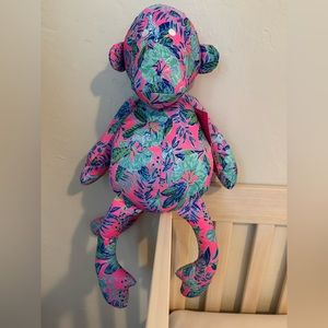 Lily Pulitzer Stuffed Monkey